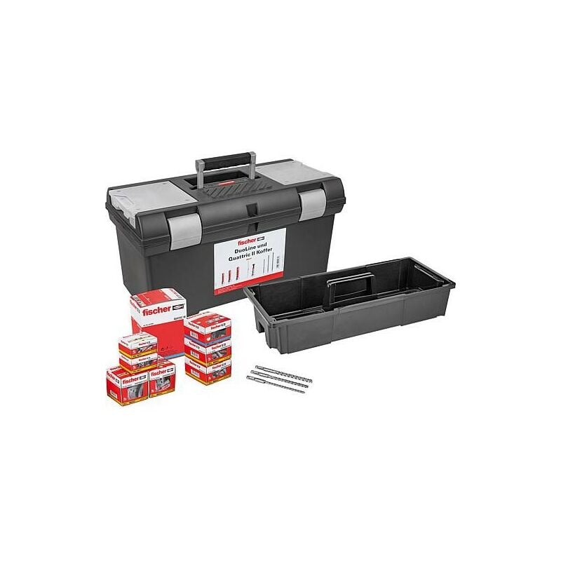 Fischer - Mallette professionnelle Duoline Quattrick ii 603 pièces