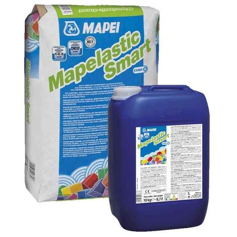 Malta cementizia impermeabilizzante Mapelastic Smart Mapei 30Kg