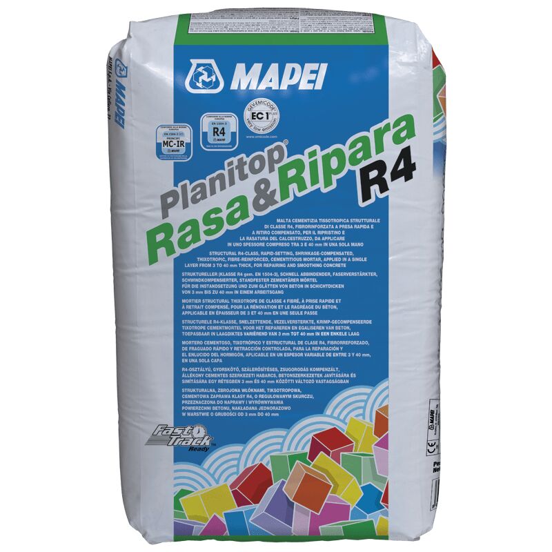 Malta Strutturale Mapei Planitop Rasa Ripara R4