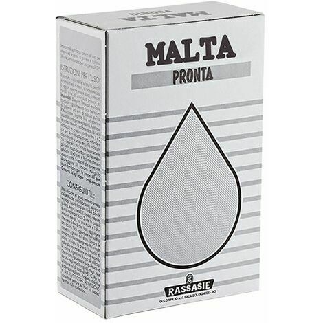 Malta pronta grigia 1 Kg per la costruzione di pareti e blocchi