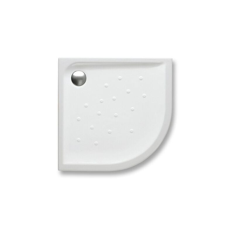 Receveur de douche angulaire en porcelaine avec fond antidérapant malta Roca