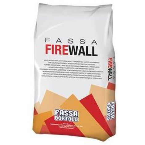Malta refrattaria firewall fassa bortolo - Grigia kg 5 8340175