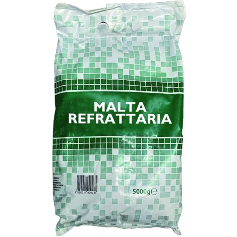 MALTA REFRATTARIA  kg. 5 - 4 pezzi