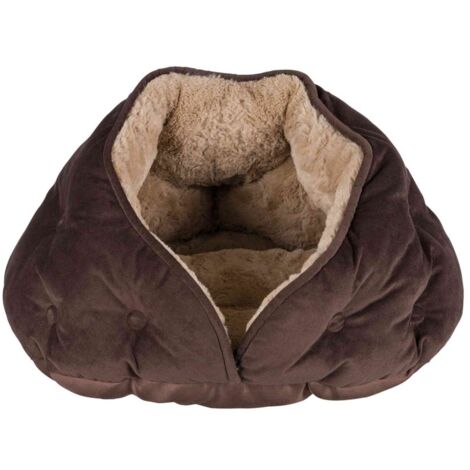 Malu igloo 47×27×41cm colore marrone/marrone chiaro
