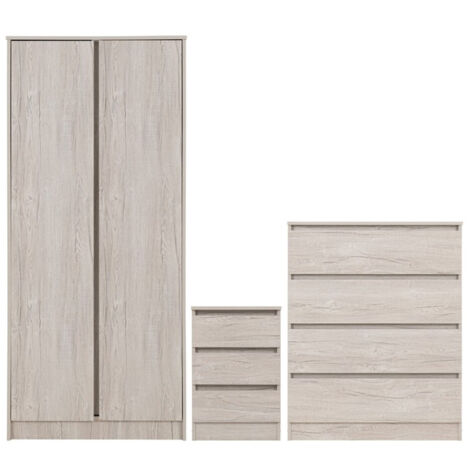 Malvern Trio - L50.5 x W80 x H180 cm - Urban Snow