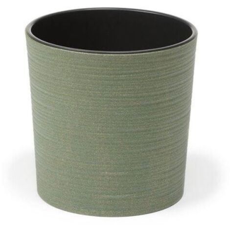 LAMELA Malwa Eco Pot - Round - Green - Small (19cm Diameter)-LM842FG
