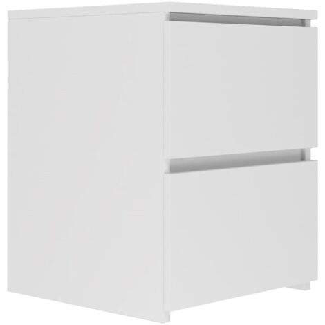 TOPESHOP Malwa W2 Nachttisch, WEISS