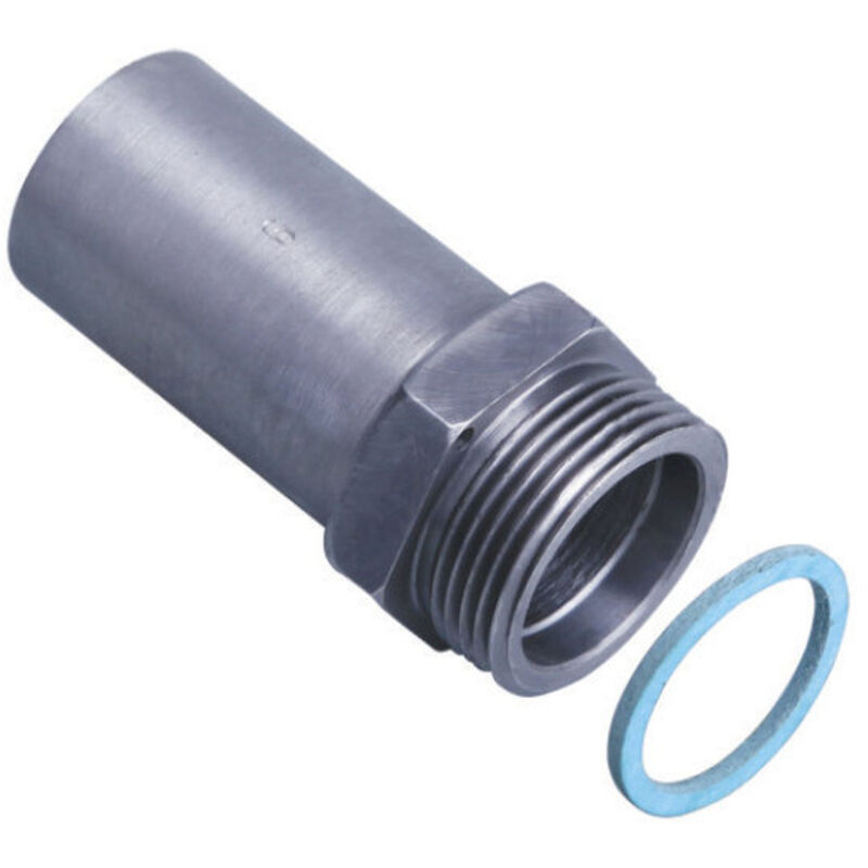 Gurtner - Mamelon nf à joint plat compteur mâle 6/20 à souder sur acier Ø26,9