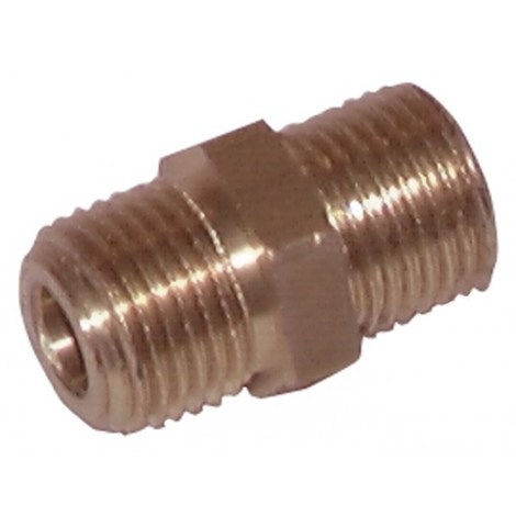 Mamelon de liaison égal M/M1/8 (2pcs) - Laiton - M/M1/8 (2pcs)