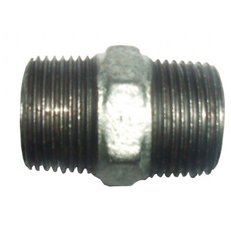 MAMELON DOUBLE GALVA N°280 MM 1/4'' RENSON