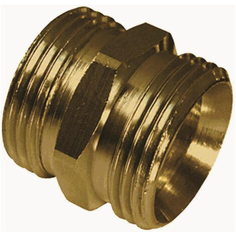 Mamelon double Multitubo avec cône Euro 3 / 4 pouce x3 / 4 pouce
