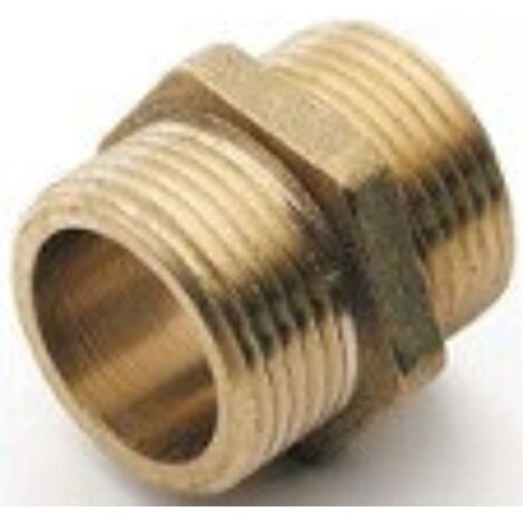 Mamelon égal mâle Raccords Filetage 12x17mm x25