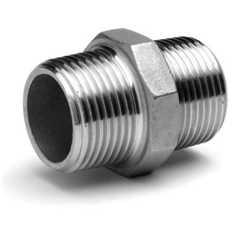 mamelon hexagonal inox d12/17