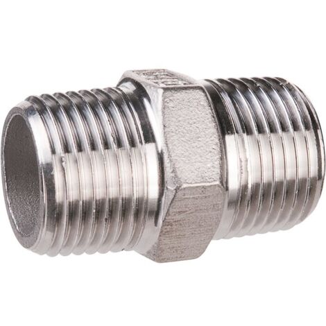 Mamelon Inox Hexagonal à visser MM1''1/4
