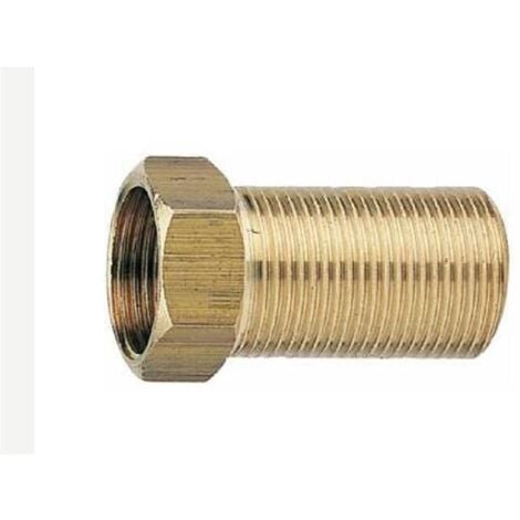 SANITAIRE-DISTRIBUTION Mamelon laiton mâle et femelle rallongé 15X21