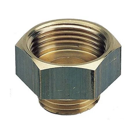 RIQUIER Mamelon laiton réduit femelle 20X27, mâle 15X21