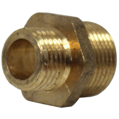 Mamelon Laiton Réduit mâle/mâle 3/8" (12/17) - 1/8" (5/10) - Arcanaute