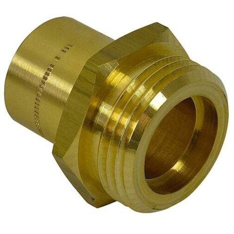 Mamelon NF à braser sur cuivre Ø 12 - mâle G1/2" (15/21) - Gurtner