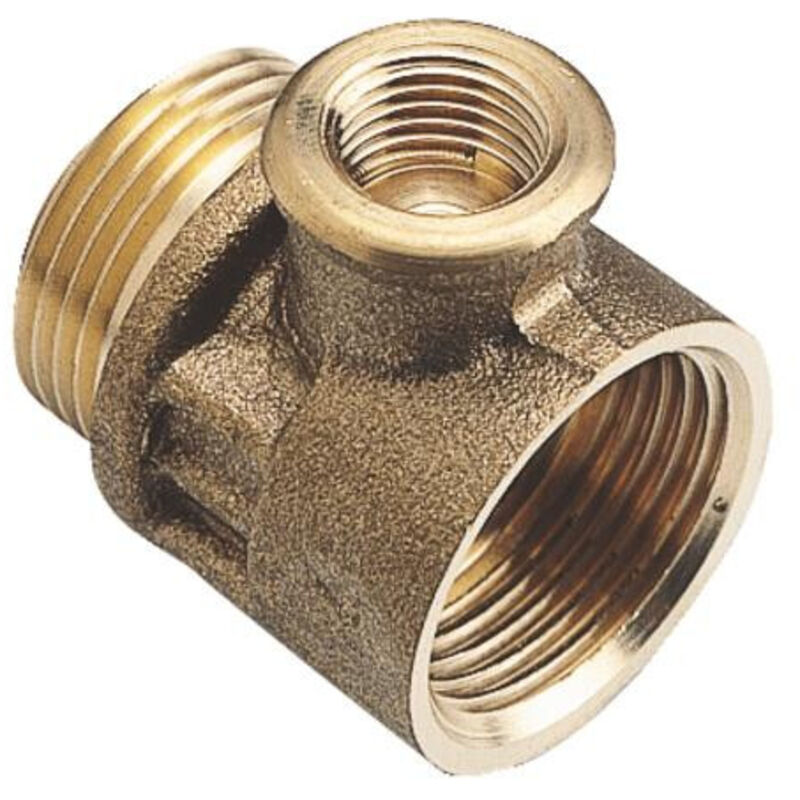 Mamelon porte manometre male-femelle