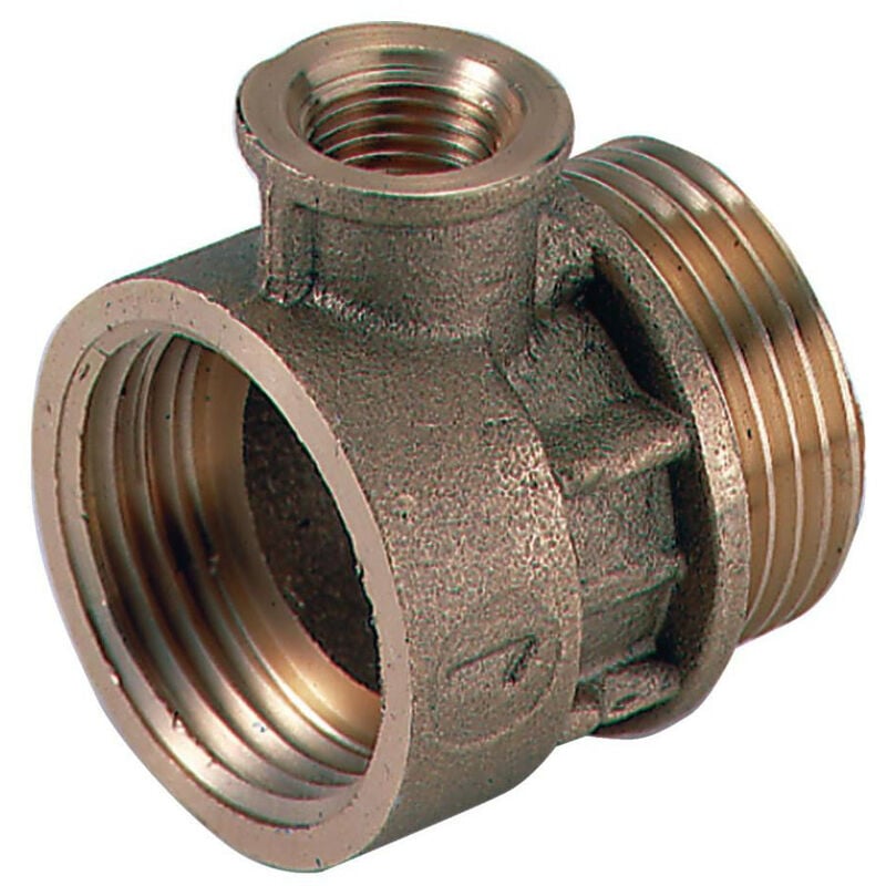 Porte-manomètre Socla mf 2' bronze