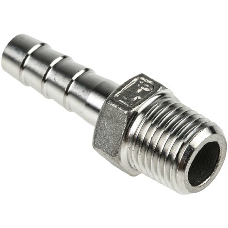 Mamelon pour tuyau RS PRO, R 1/4" mâle ( Prix pour 1 )