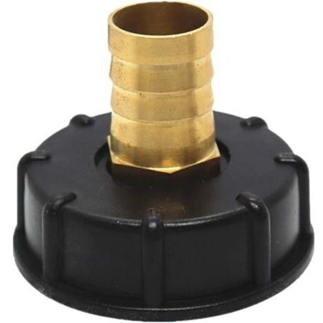 Mamelon Raccord Rapide Pour Cuve 1000 L, Multitanks Raccord, Laiton Connecteur De Tuyau, Adaptateur De Réservoir IBC (20mm)