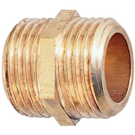 Mamelone in ottone con filetto da 12x17 mm