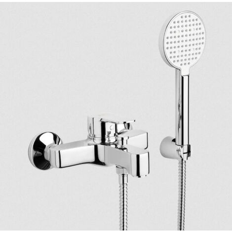 MAMOLI 4VIP  Miscelatore monocomando vasca con deviatore doccetta e supporto codice prod: 1682FX19H021