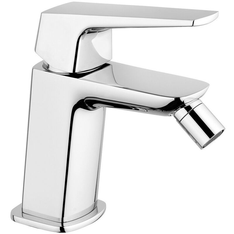 Tuttacasa - Rubinetto bidet monocomando miscelatore per con raccordi flessibili mamoli spartaco r24302 - Salone