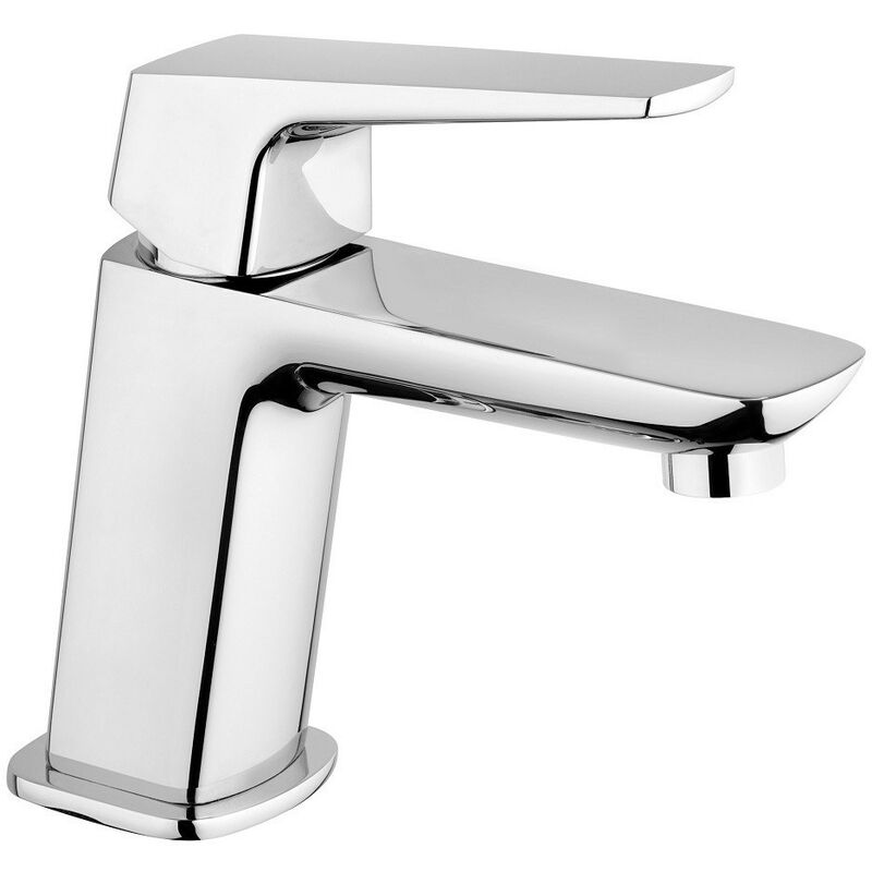 Rubinetto lavabo cromato miscelatore monocomando con scarico automatico mamoli spartaco r24300 - Salone