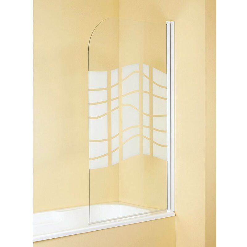

Mampara Baño 1 Hoja Serig.76X130 Cm Bca.