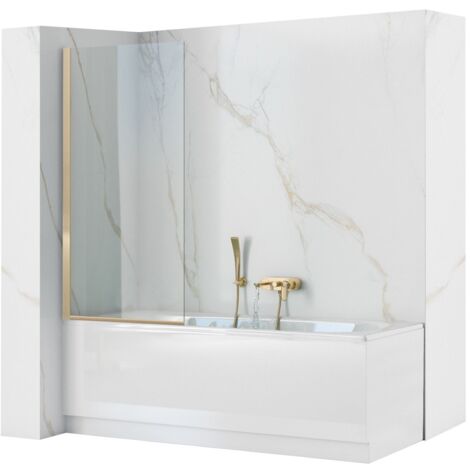 MAMPARA de BAÑERA REA ELEGANT ORO 70