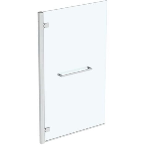 Mampara de baño fija IDEAL STANDARD izquierda + toallero i.Life