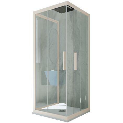 Puertas correderas de cristal Ancho 60 70 80 - Puertas Calvente