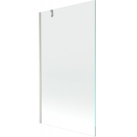 Mampara de ducha Mexen Next de 1 hoja 100 x 150 cm, transparente, n铆quel cepillado - 895-100-000-00-00-97