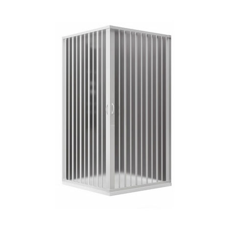 Mampara de ducha plegable reducible 70x70 cm