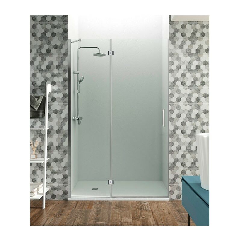 

Mampara GLASS COMBI C Medidas de fijo y puerta: Rango 77-80 cm Fijo 30 cm + Puerta 50 cm