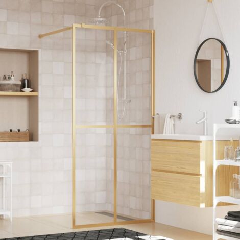 Maison Exclusive - Brazo de soporte para mampara de ducha acero inoxidable  57,5 cm