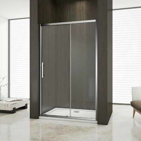 Mamparas de Ducha Corrediza cristal templado 6mm 100x185cm
