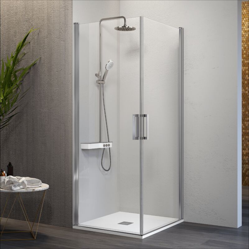 

Kassandra - Angular de ducha 2 Puertas Abatibles NARDI 75 x 55 cm