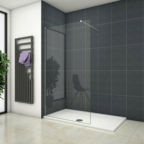 Mamparas ducha Panel Pantalla Fija Vidrio laminado de film seguridad a prueba de explosiciones 8mm - Barra 73-120cm,120x200cm