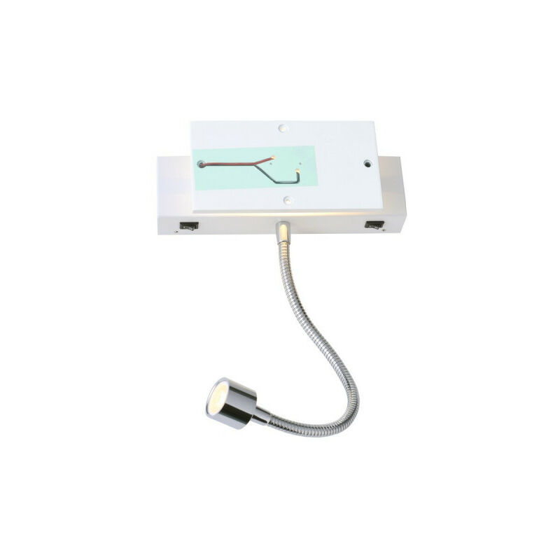 SLV - MANA applique blanc/chrome 11W 3000K (1000615)