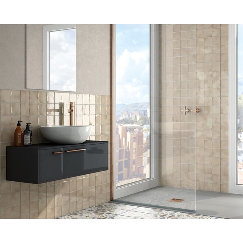 Faïence - manacor - manacor beige argile - 10x10