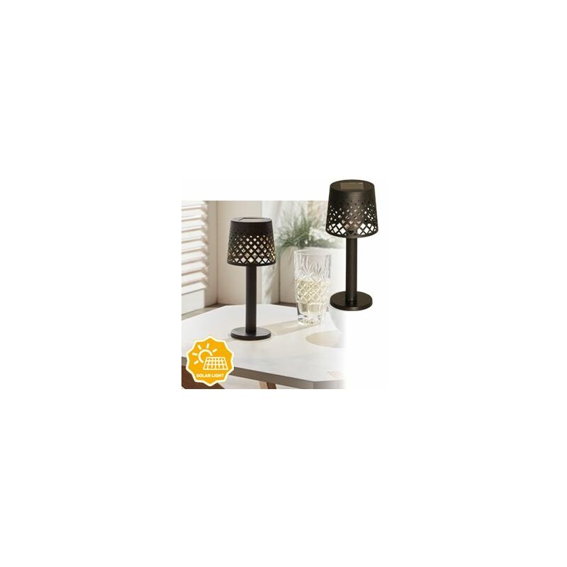 Image of Luxform - manacor lampada da tavolo solare