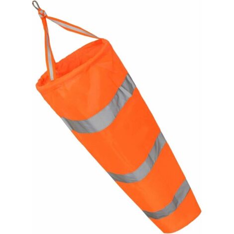 Manche à air avec ceinture réfléchissante – Nylon résistant aux intempéries pour mesure du vent en extérieur（80CM）