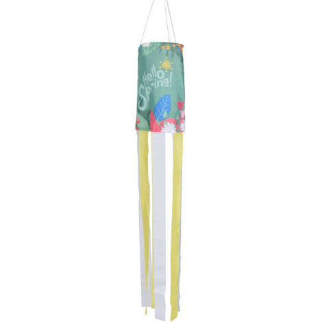 Manche à air printemps décoration extérieure pour jardin balcon terrasse vert foncé