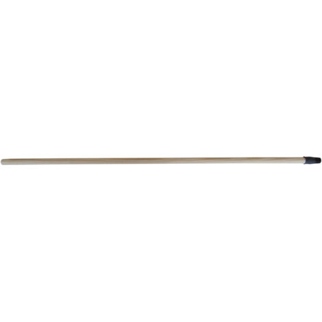Manche à balais 1,20 m  Ø 24 mm avec adaptateur vissant – Compatible balais, raclettes et brosses – Solide et facile à fixer