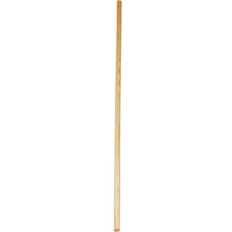 Mondelin – Manche de rechange Ø 24 mm en bois certifié PEFC – Solide et compatible avec têtes de balais 24 mm – Utilisation avec adaptateur 863160