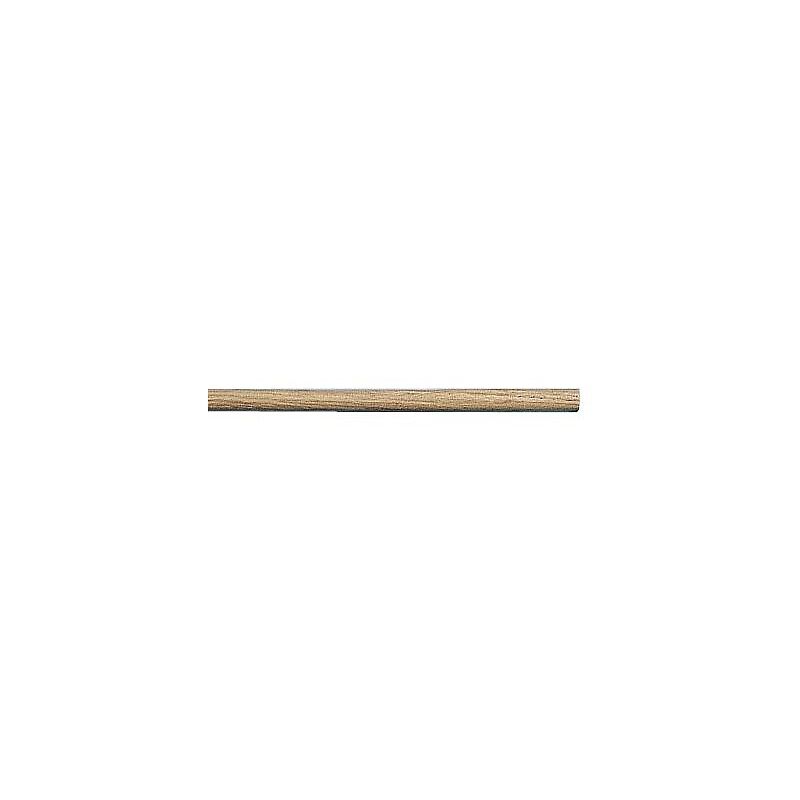 Sans Marque - Manche à balai en bois diamètre 24 mm, longueur 1,20 m