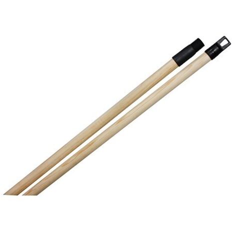 Manche bois 1,30 m, à visser Ø 23,5 mm